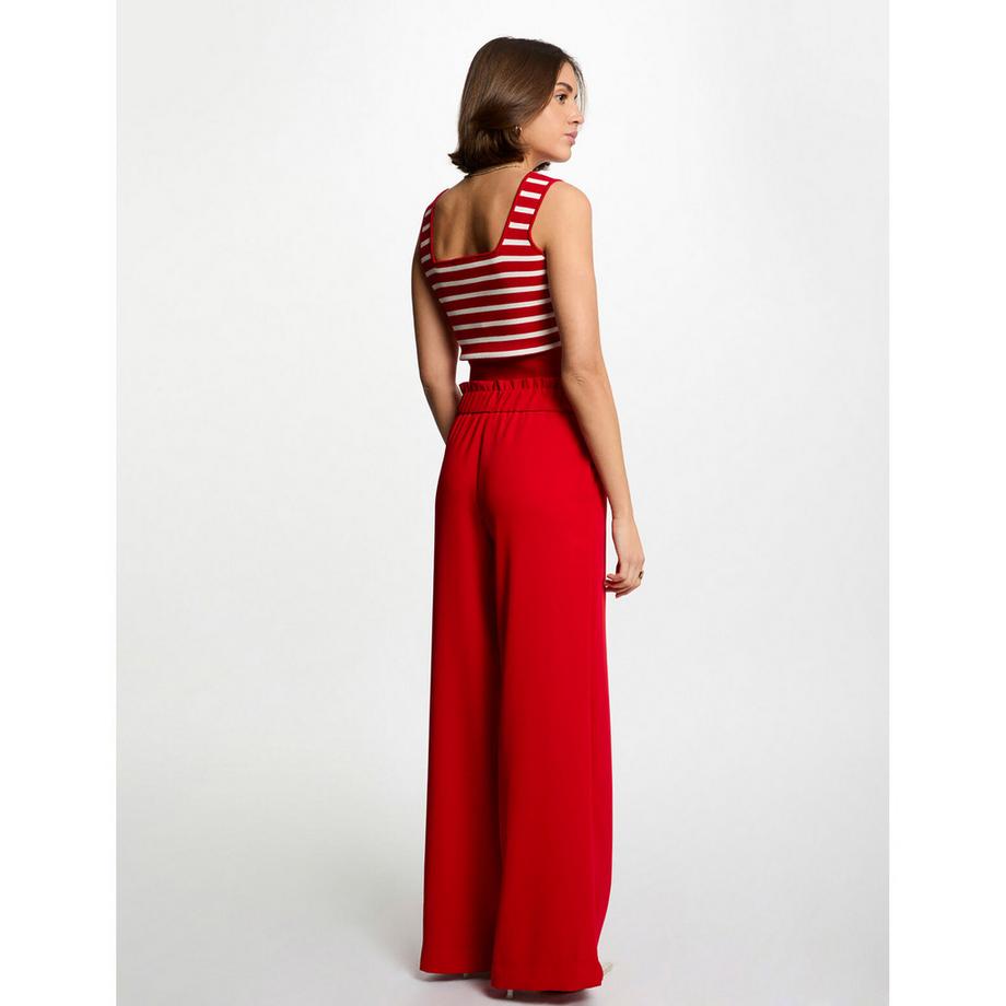 MORGAN Top Tricot Rayé  