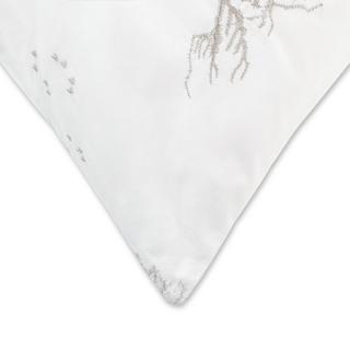 Manor Cervolina Taie d'oreiller motifs d'hiver brodés  