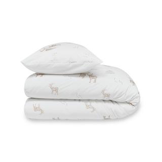 Manor Cervolina Taie d'oreiller motifs d'hiver brodés  