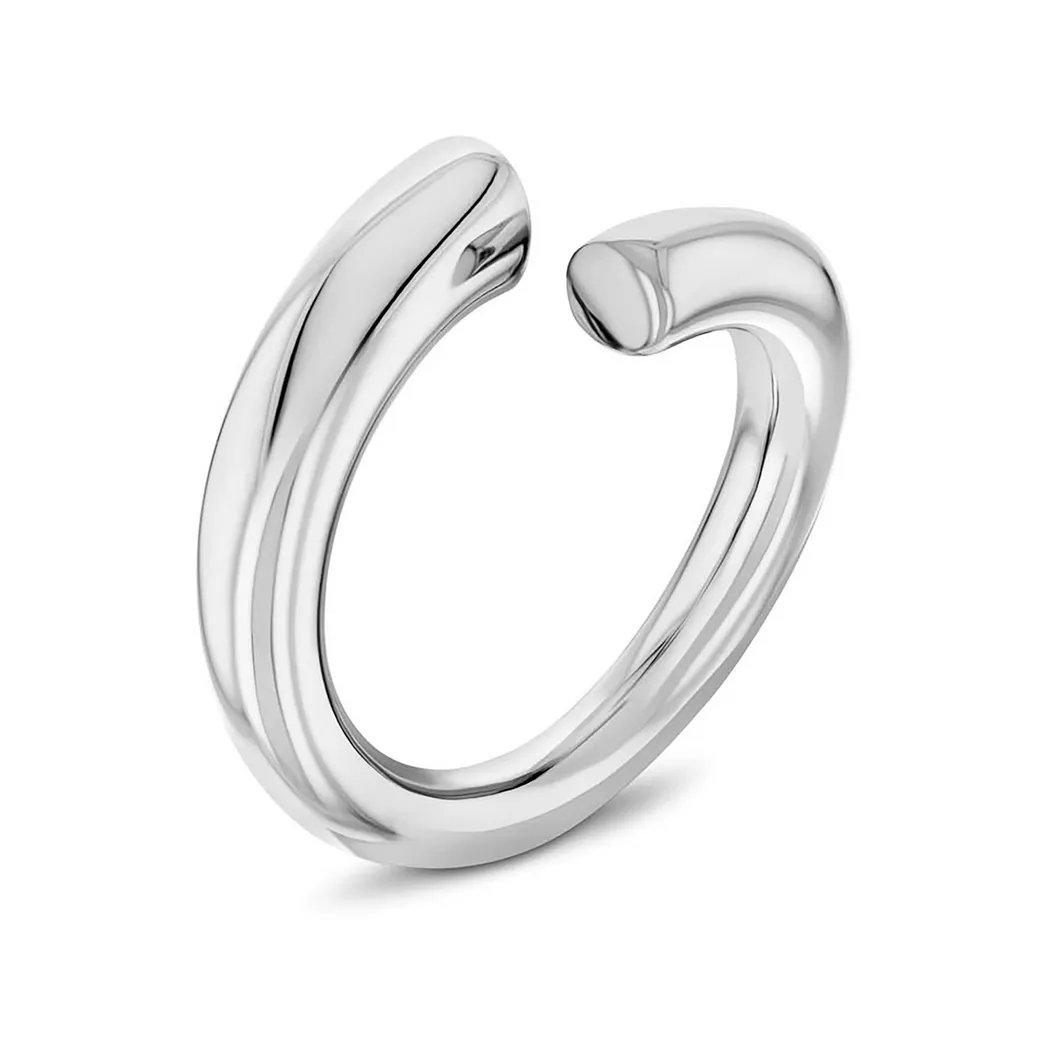 Calvin Klein Bague Spiral Silver 54 Femme 3