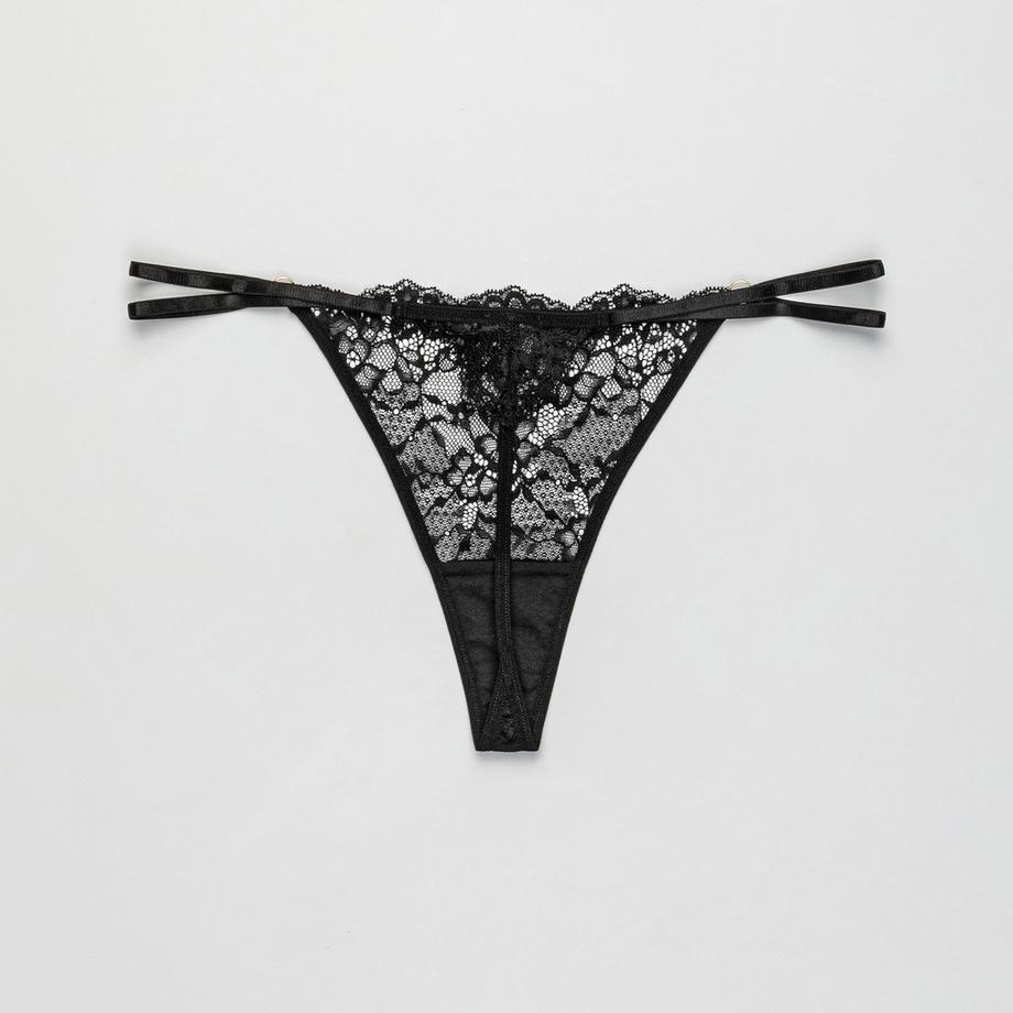 Manor Woman Perizoma String in Pizzo  