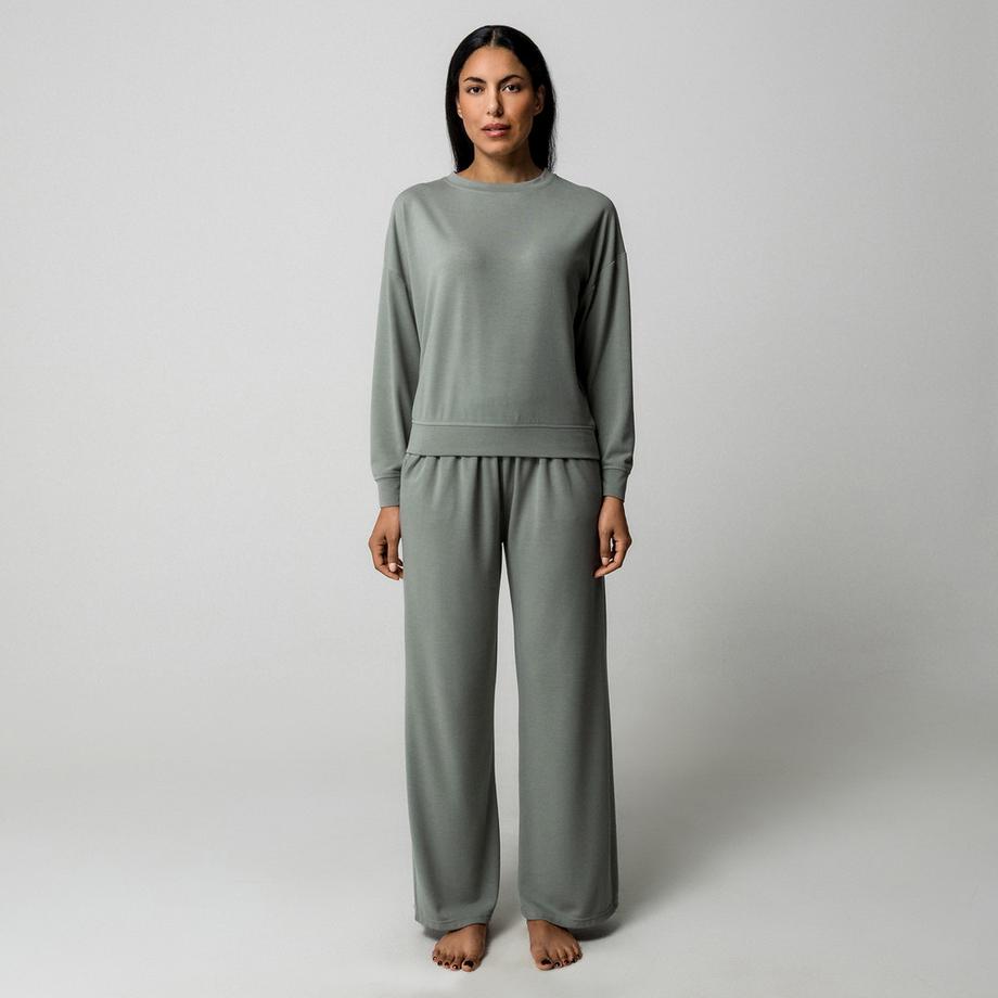 Manor Woman Pantaloni del pigiama Regular Fit Gamba Larga  