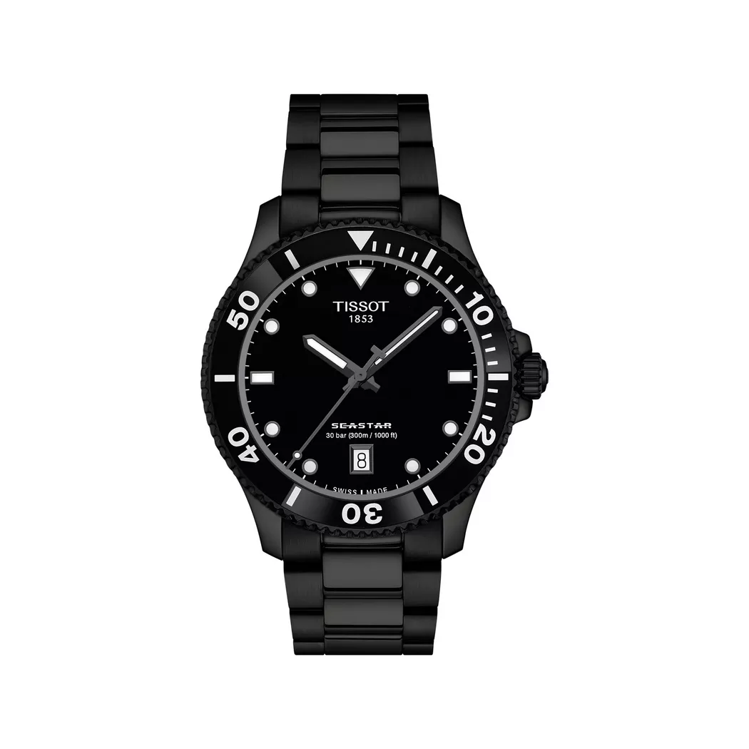Tissot - Analoguhr, 40mm, Black