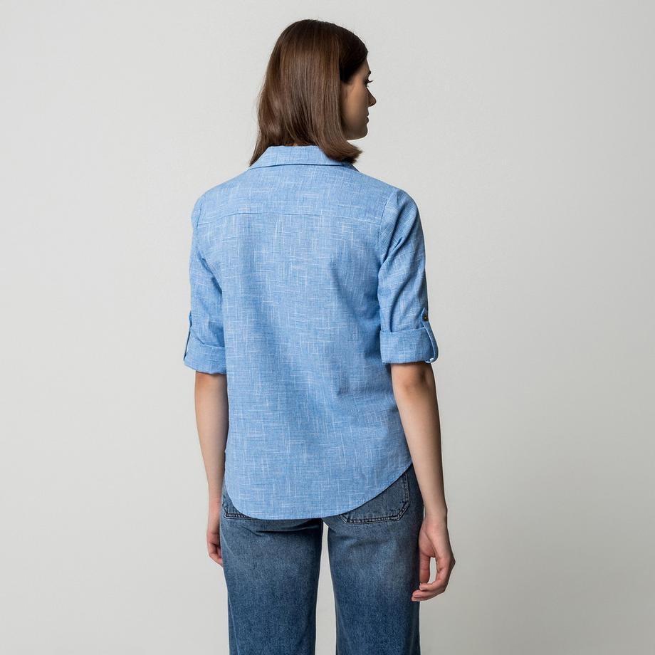 Manor Woman Camicetta con scollo a V  