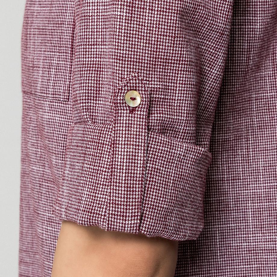 Manor Woman Bluse mit V-Ausschnitt  