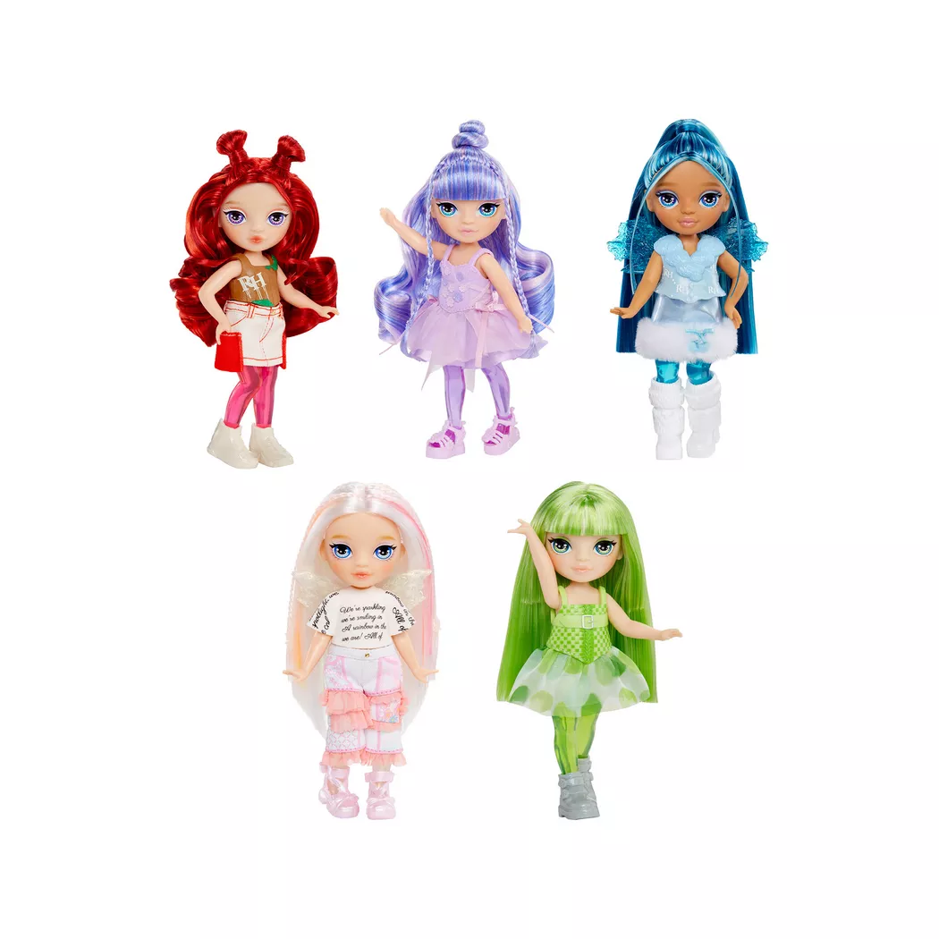 MGA - Rainbow High Littles Rainbow Fantasy Fairies Dolls, Zufallsauswahl, Multicolor