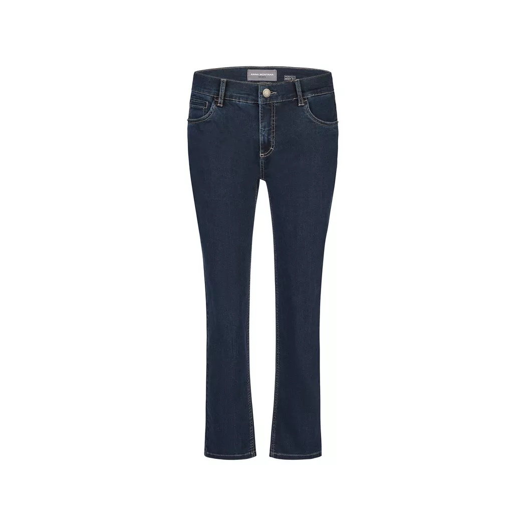 Anna Montana - Jeans, für Damen, Blau Denim Dunkel, Größe 42