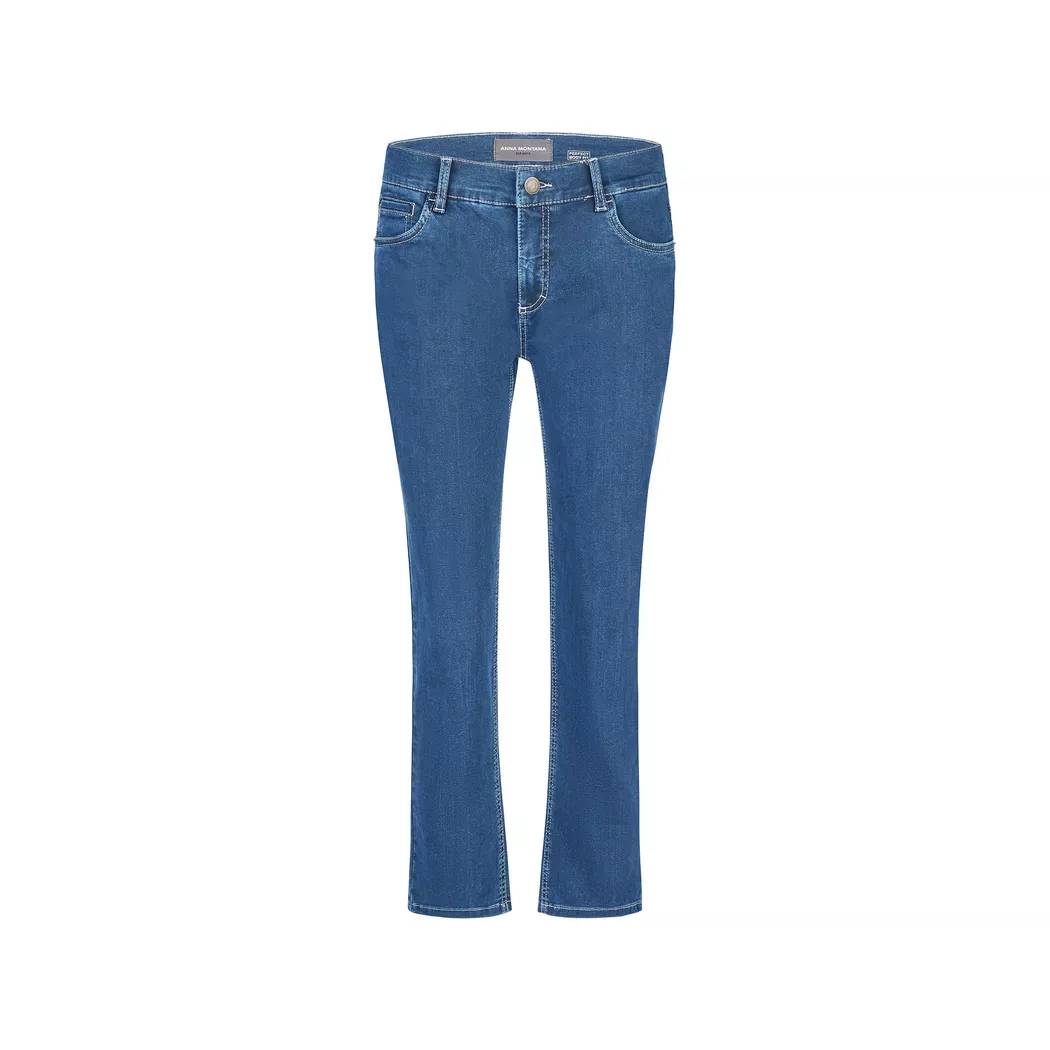 Anna Montana - Jeans, für Damen, Blau Denim, Größe 42