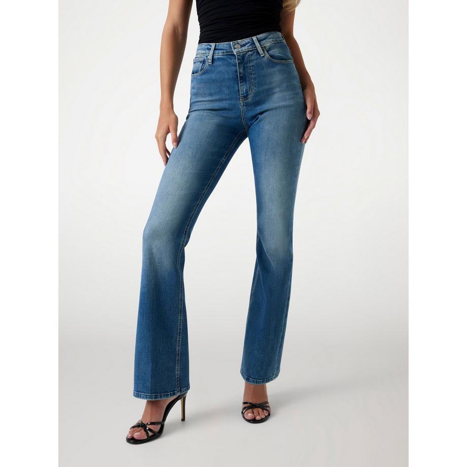 GUESS Sexy Flare Skinny High Waist Jeans  