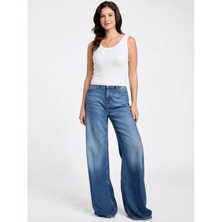 GUESS Geripptes ärmelloses Top  