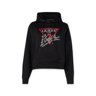 GUESS Kapuzen-Sweatshirt mit Logo-Print  