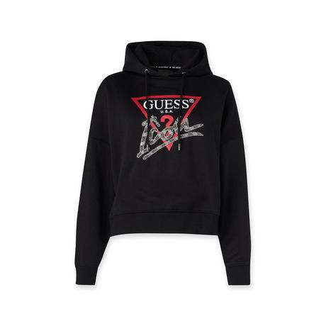 GUESS Kapuzen-Sweatshirt mit Logo-Print  