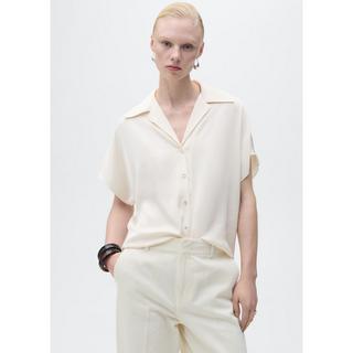 MANGO Sassa Chemisier Manches Courtes  