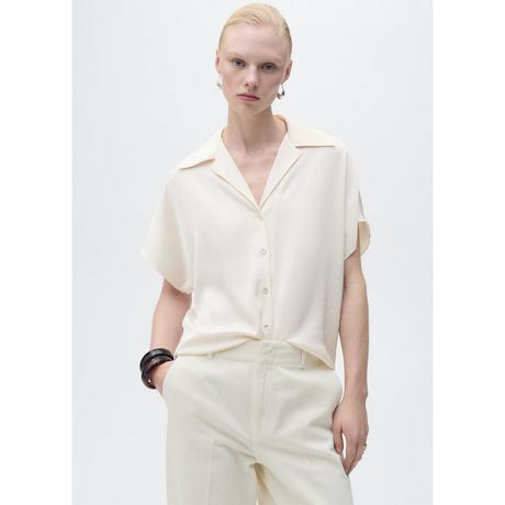 MANGO Sassa Chemisier Manches Courtes  
