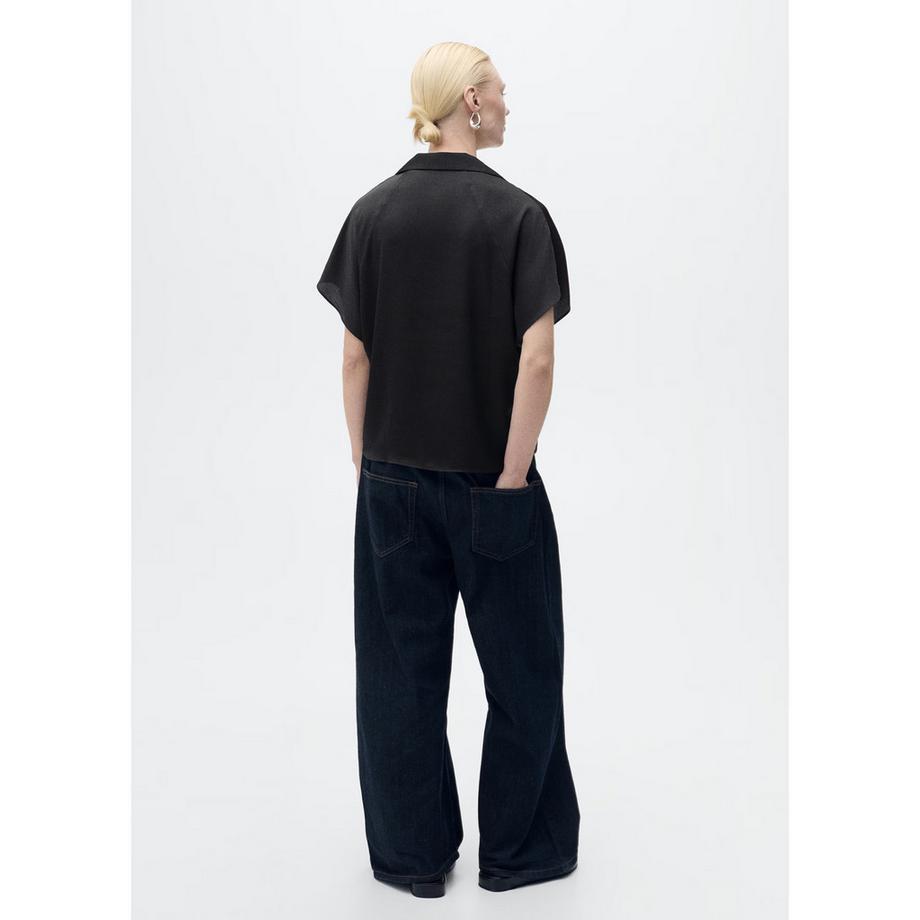 MANGO Sassa Kurzarm Bluse  