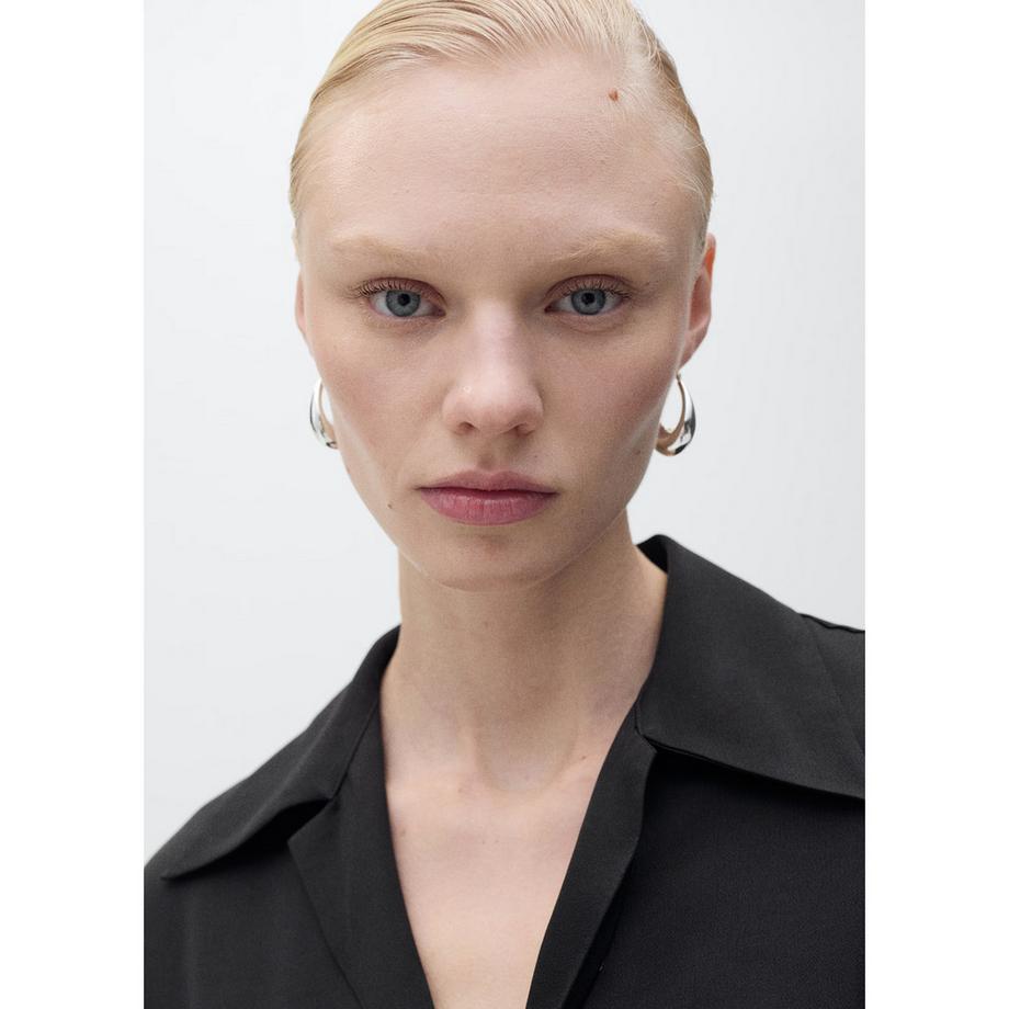 MANGO Sassa Kurzarm Bluse  