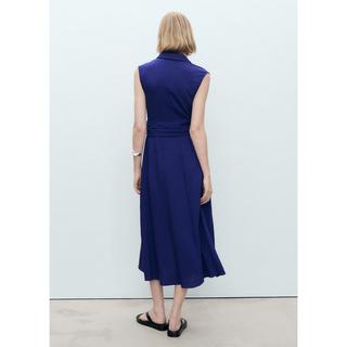 MANGO Sero Abito Midi Senza Maniche  