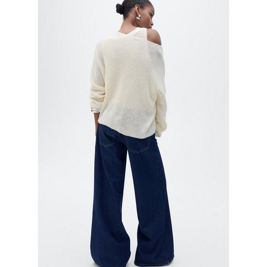 MANGO Jazmin V-Ausschnitt Pullover  