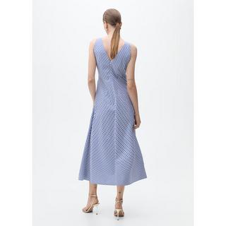 MANGO PRIMA Robe Midi Rayée  