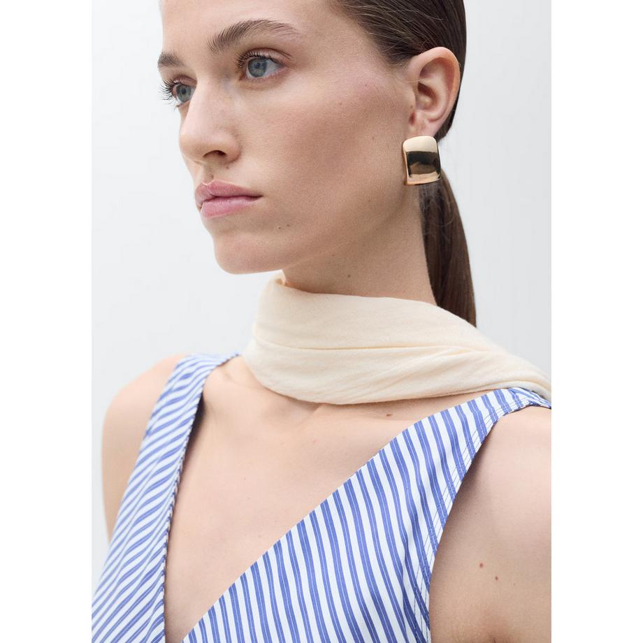 MANGO PRIMA Vestito Midi a Righe  