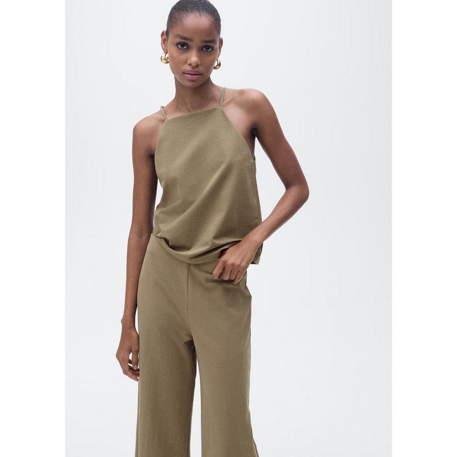 MANGO CATLEEN Halter Neck Top  