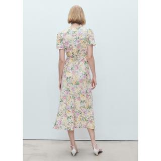 MANGO RED Robe Midi Imprimé Floral  