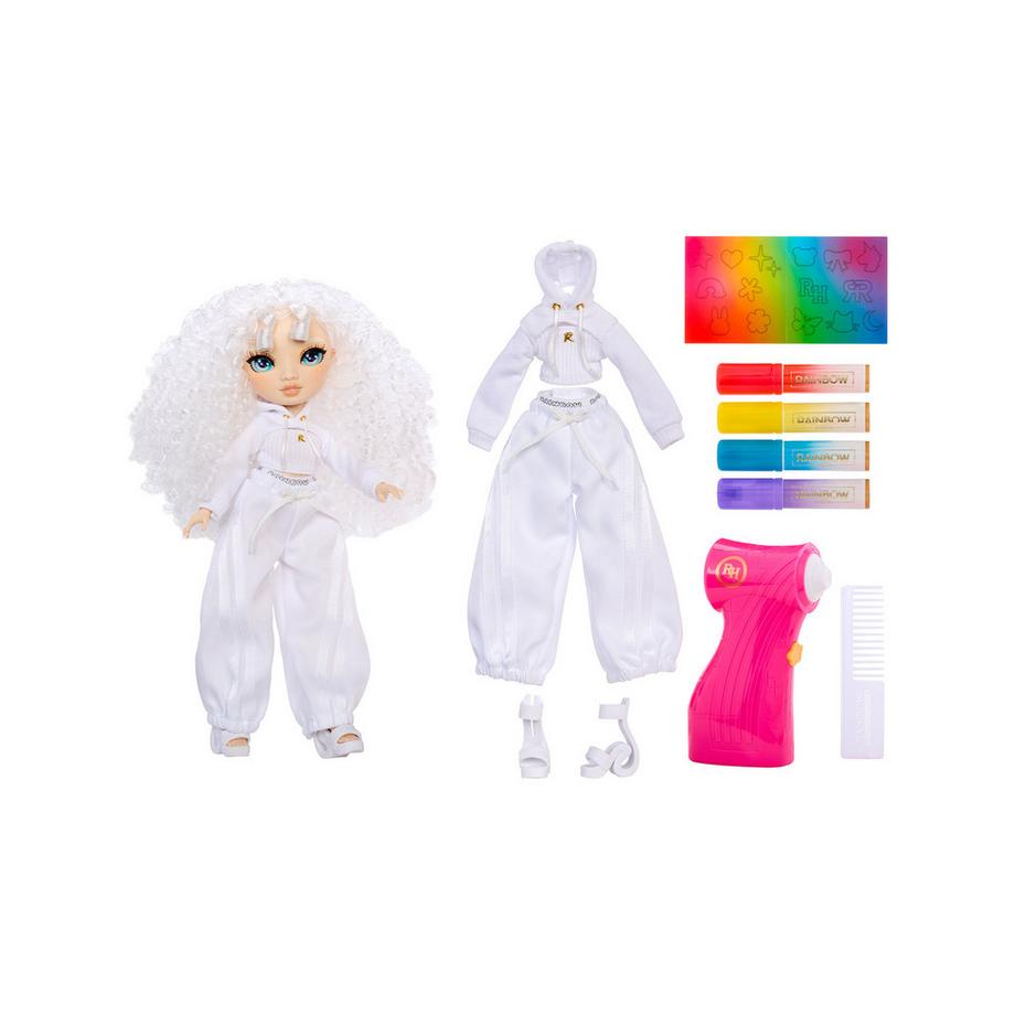 MGA  Rainbow High Air Brush & Create Fashion Dolls – Green Eyes 