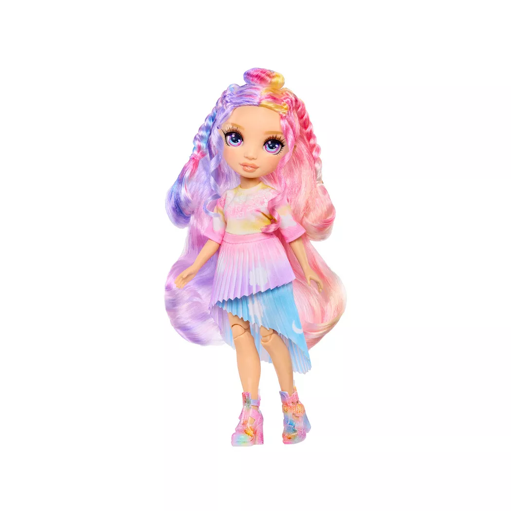 MGA - Rainbow High Air Brush & Create Fashion Dolls – Purple Eyes, Multicolor