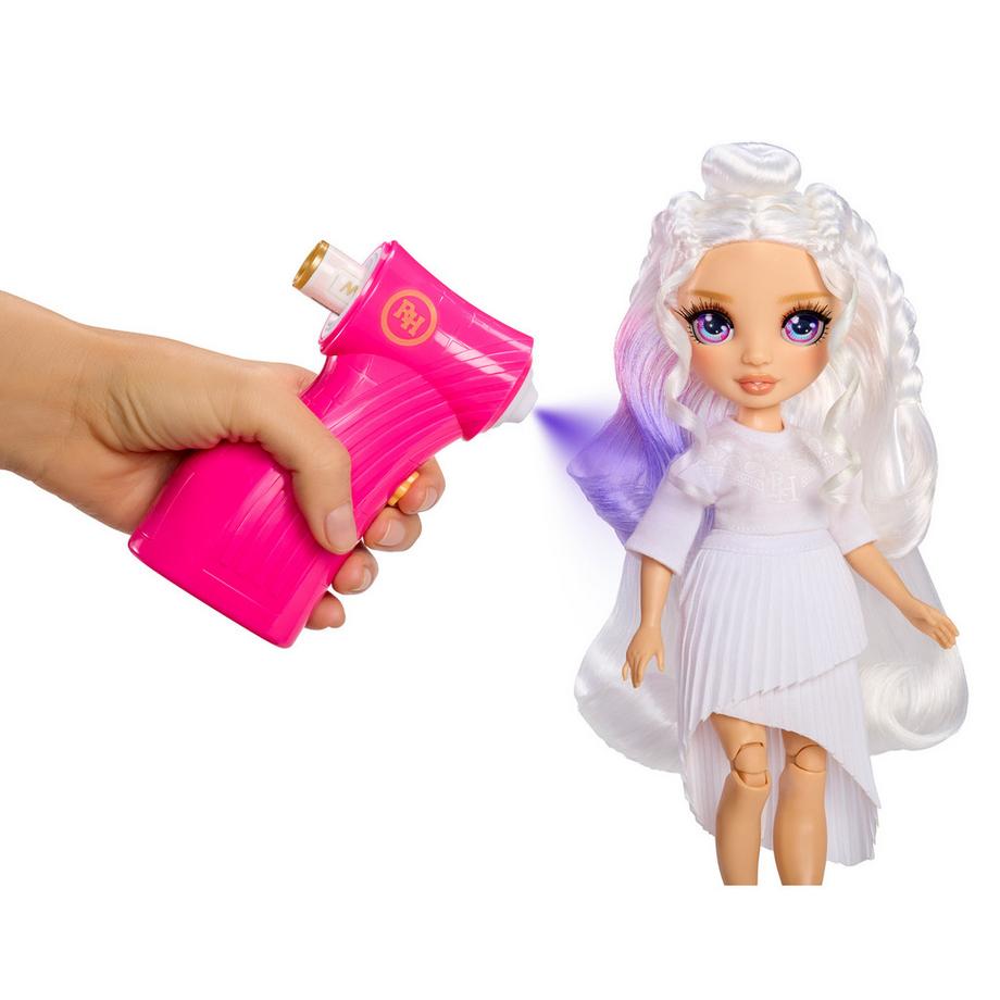 MGA  Rainbow High Air Brush & Create Fashion Dolls – Purple Eyes 