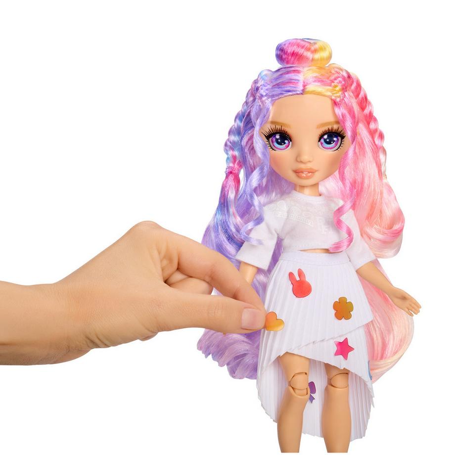 MGA  Rainbow High Air Brush & Create Fashion Dolls – Purple Eyes 