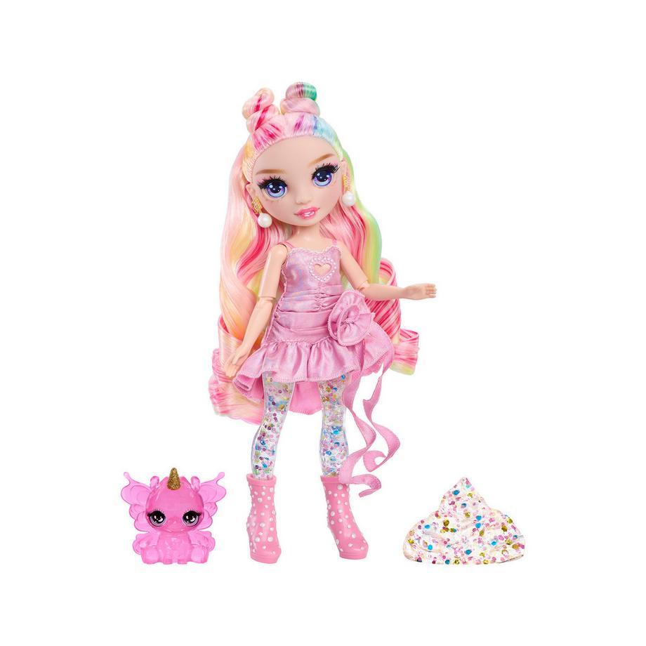 MGA  Rainbow High Rainbow Shimmers with Slime Fashion Doll - Bella (pink) 