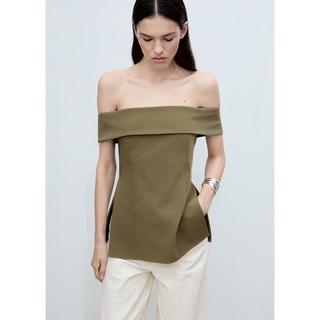 MANGO BOX Top Spalle Scoperte  