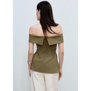 MANGO BOX Top Spalle Scoperte  