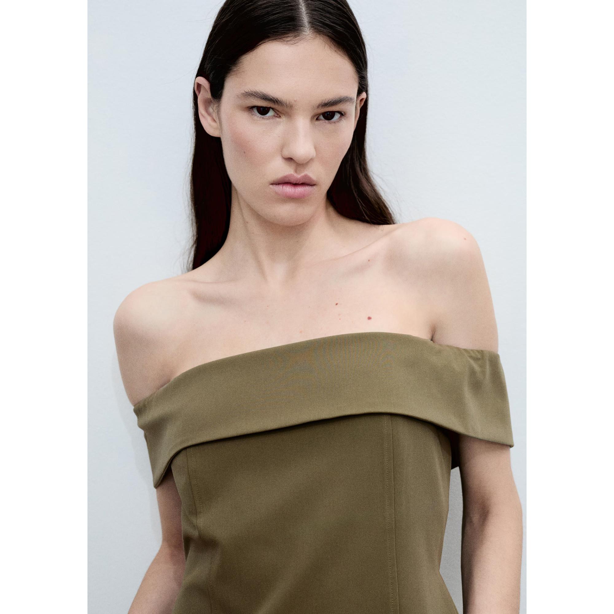 MANGO BOX Top Spalle Scoperte  