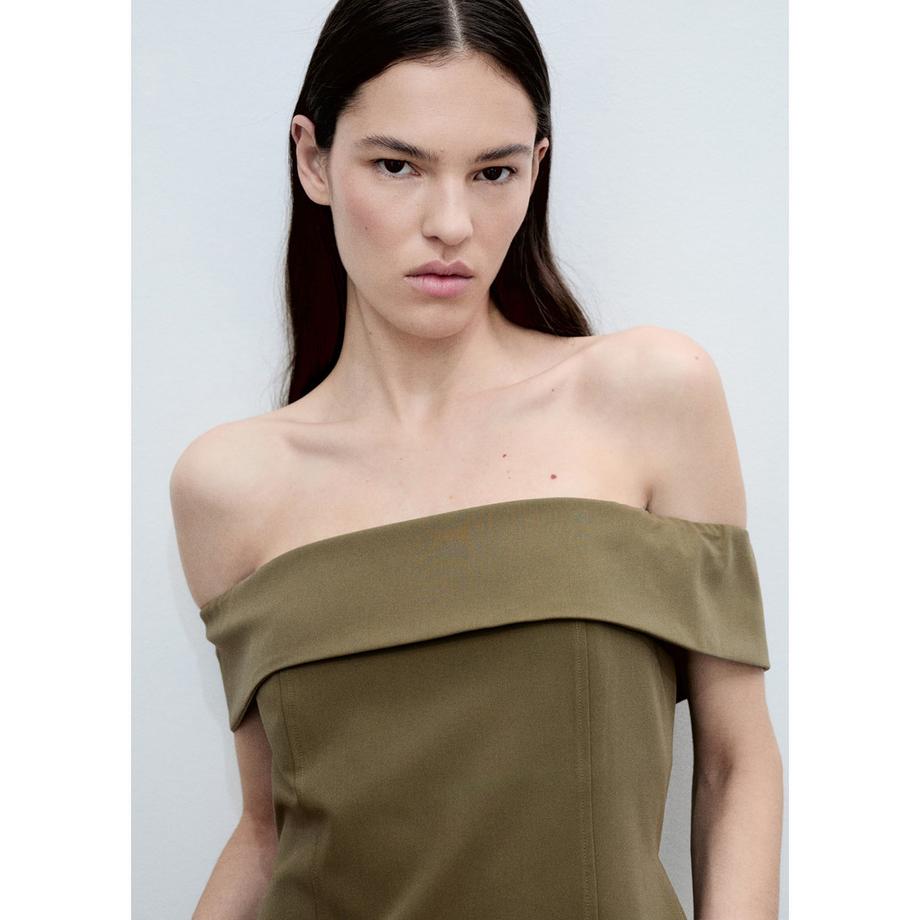 MANGO BOX Top Épaules Dénudées  