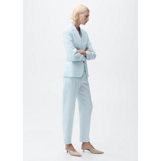 MANGO BORELI Taille Haute Coupe Droite Pantalon de Costume  