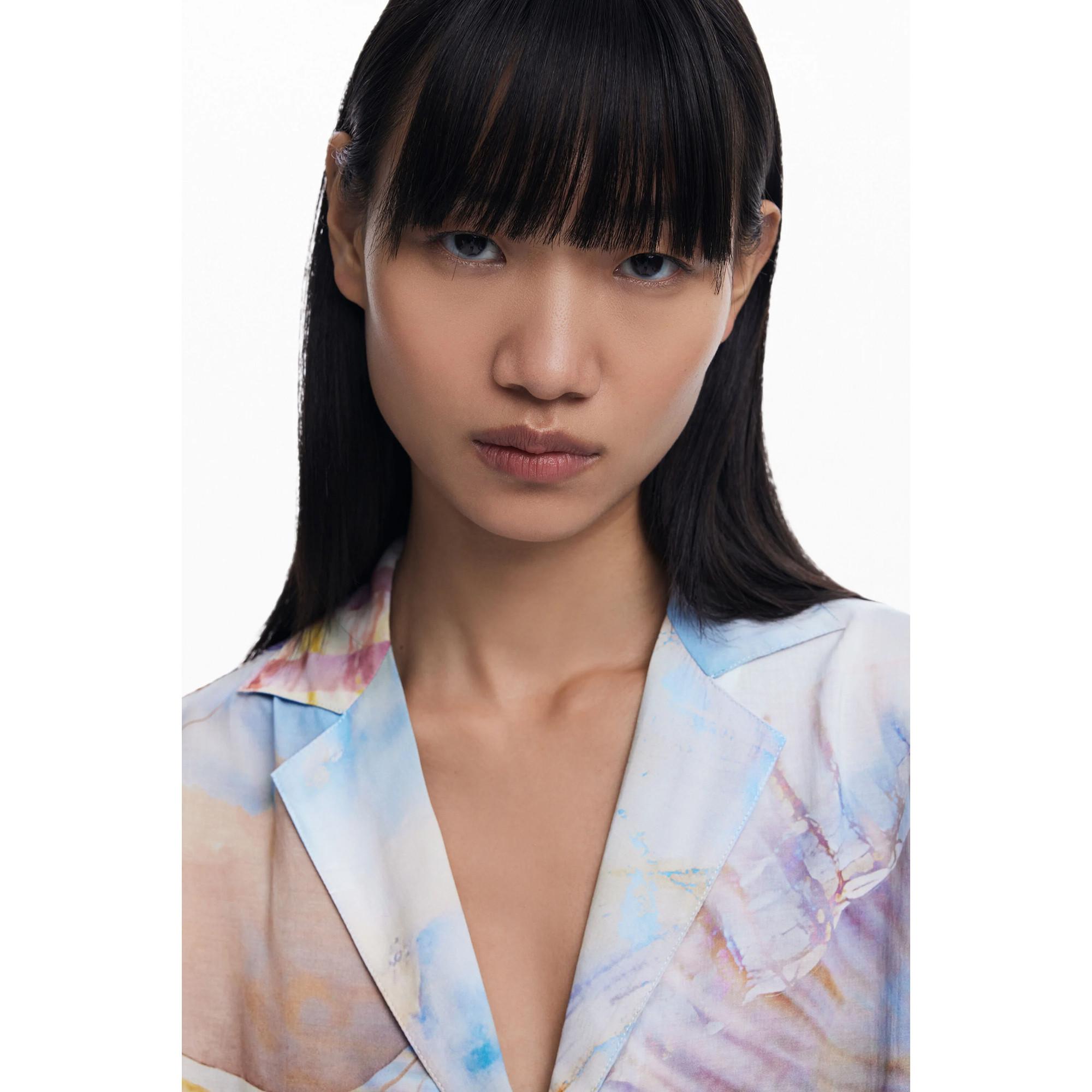 Desigual Bedrucktes Kurzarmhemd  