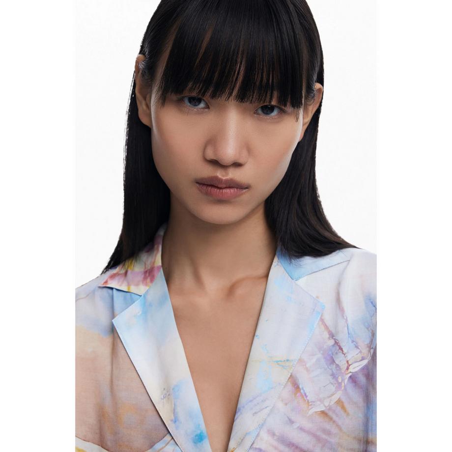 Desigual Camicia stampata a maniche corte  