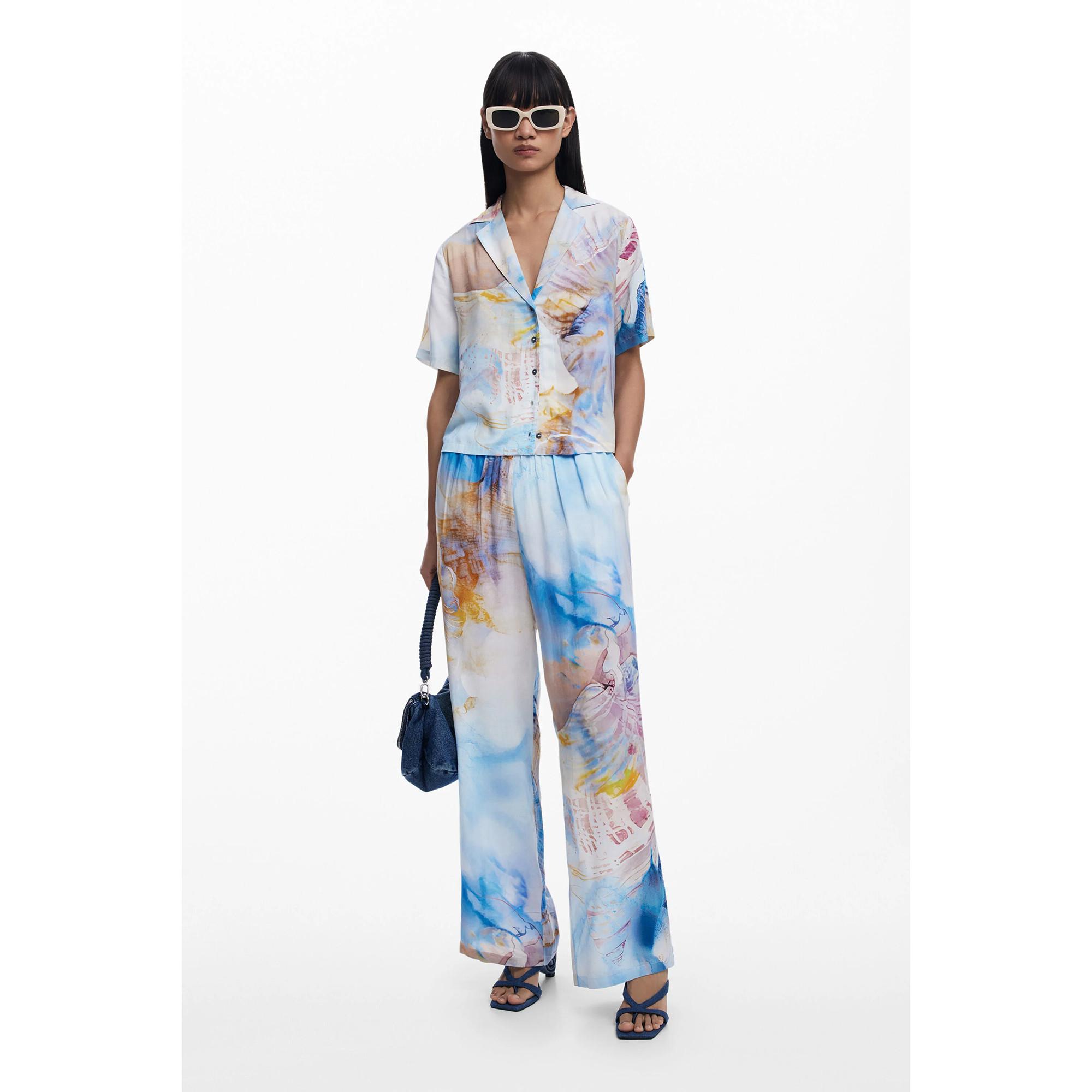 Desigual Bedrucktes Kurzarmhemd  