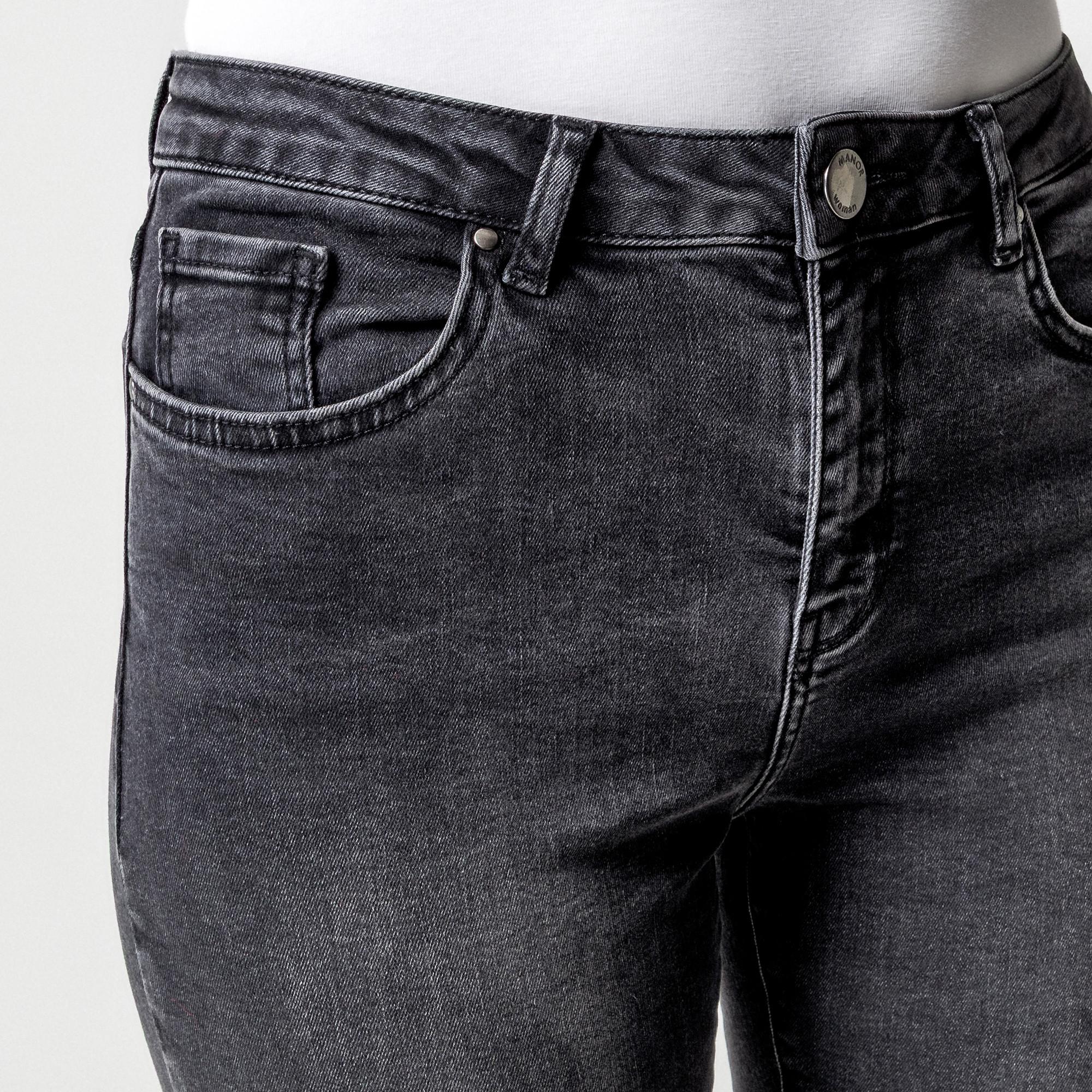 Manor Woman Jeans Vita Alta Relaxed Fit  