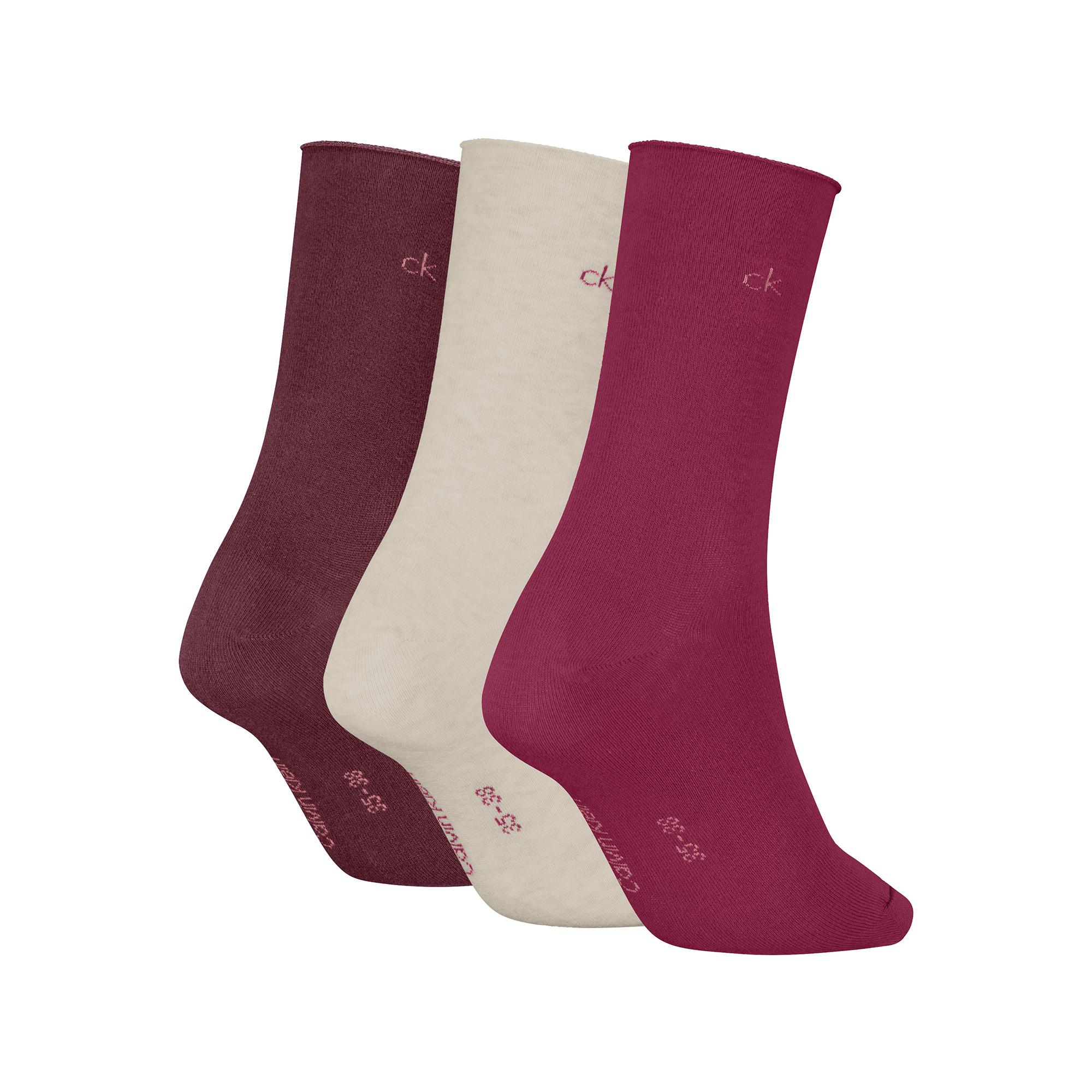 Calvin Klein Calze al Polpaccio 3 Pezzi  