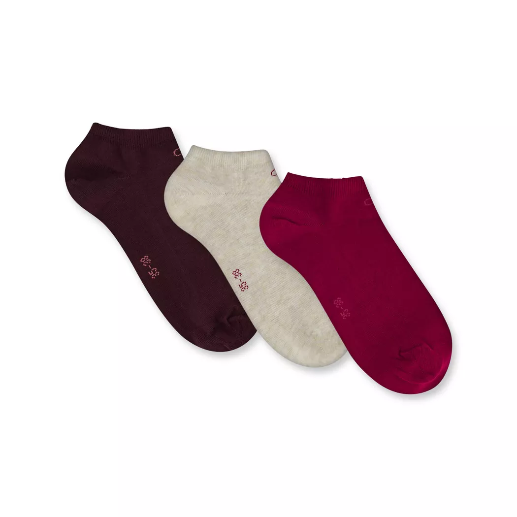 Calvin Klein - Socken, 3er-Pack, für Damen, Pink, Größe 35-38