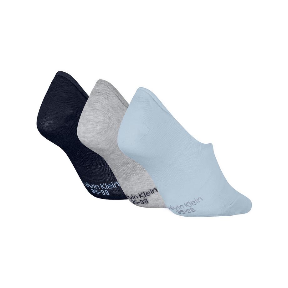 Calvin Klein CK Women Footie MC 3P Füsslinge  