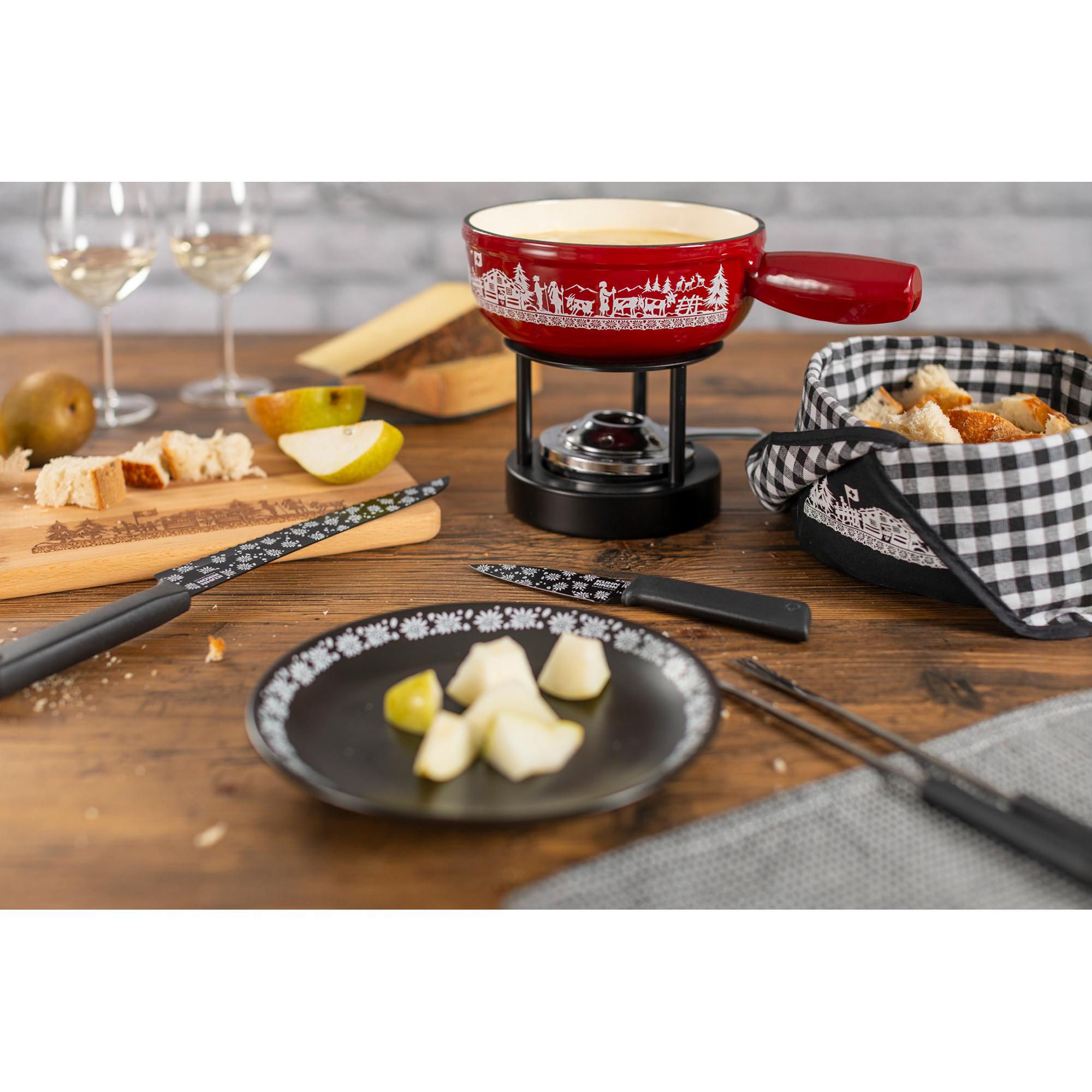 KUHN RIKON Assiette à fondue fromage Alpage 