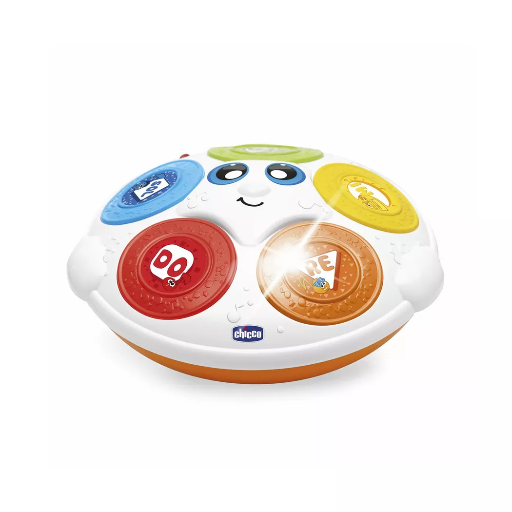Chicco - Tamburo armonico, italienisch und englisch, Multicolor