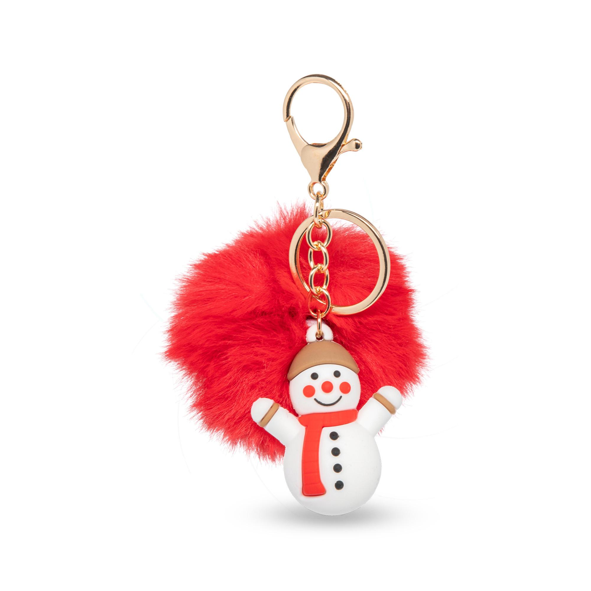 Manor Woman Porte-clés Bonhomme de Neige avec Pompon  