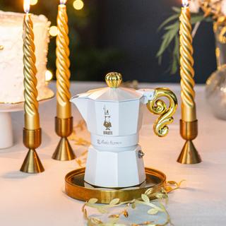 BIALETTI Kaffeebereiter Moka Express 3T Pure Gold 