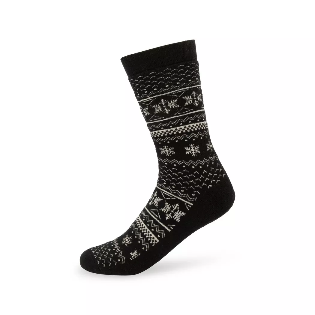 Manor Man - Wadenlange Socken, für Herren, Black, Größe 43-46 2