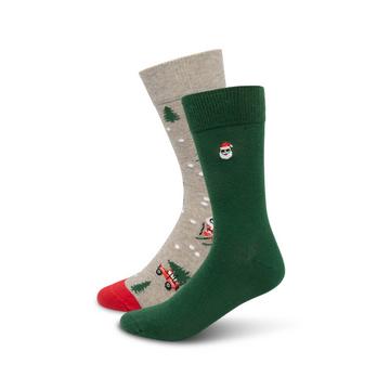 Duopack, wadenlange Socken