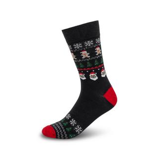 Manor Man 4er Pack Geschenkbox Xmas Wadenlange Socken  